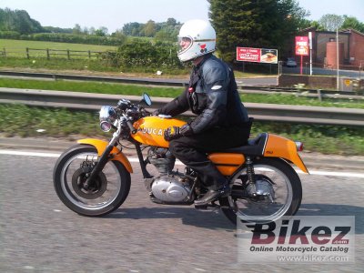 1974 Ducati 250 Mark 3 D photo